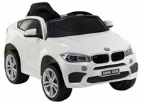 Auto na Akumulator BMW X6 SUV Światła LED MP3 Samchód Pojazd Biały