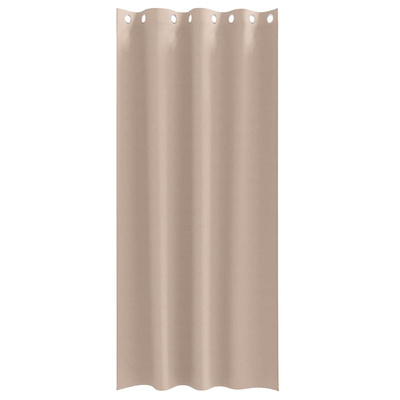 Firany blackout z kółkami 2 pcs Ciemnoszary 245 x 140 cm