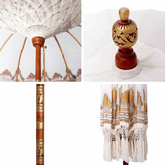 Baliński Parasol Kremowy 190 x 190 x 260 cm