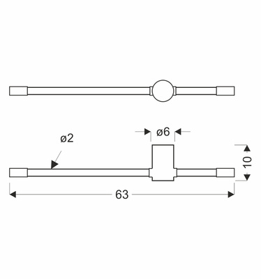 BATUTA 2 lampa kinkiet patyna 14W LED 3000K klosz biały