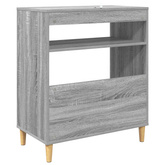 Stojak na odtwarzacz płyt Szary Sonoma 71 x 39,5 x 83 cm