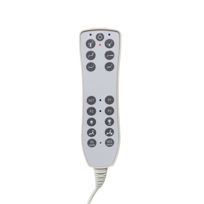 Fotel kosmetyczny elektr. Azzurro 708BS Exclusive pedi pro 3 siln. podgrzewany 134888