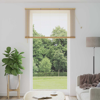 Żaluzja wenecka Jasnobrązowy ze wzorem 213 x 150 cm 25 mm PVC