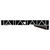 Parapet okienny Brązowe drewno 120 x 25 x 4,5 cm PVC