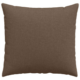 Poduszki na sofę 2 pcs Brązowy 50 x 50 cm tkanina