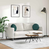 Poduszki na siedziska 2 pcs Ciemna zieleń ?40 x 13 cm tkanina