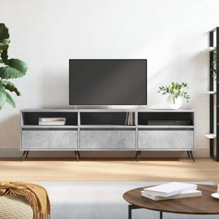 vidaXL Szafka pod TV, szarość betonu, 150x30x44,5 cm wariant 6