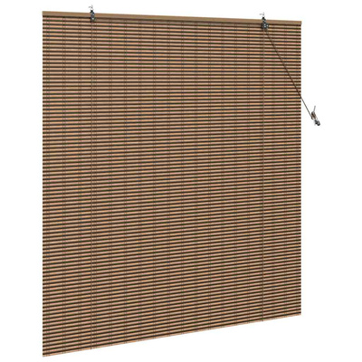 Roleta brązowy 150 x 160 cm Bambus