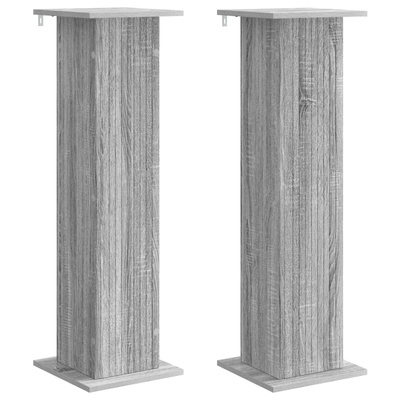 Stojak na rośliny 2 pcs Szary Sonoma 30,5 x 30 x 100,5 cm