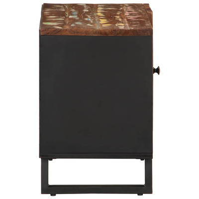 Szafka RTV, 80x33x46 cm, drewno i materiał drewnopochodny