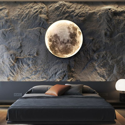 Kinkiet LED Abigali Księżyc 24W CCT + pilot