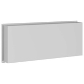 Nisza prysznicowa srebrny 75 x 30 x 9,5 cm Stal nierdzewna
