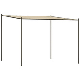 Altana, beżowa, 3x3 m, 180 g/m², tkanina i stal