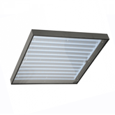 Natynkowa oprawa rastrowa LED - IP44 - Neutralna barwa - 45W