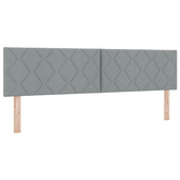 Łóżko z pojemnikiem i materacem LED jasnoszary 180 x 200 cm