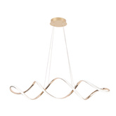 SNELLO lampa wisząca złoty 32W LED 3000, 4500, 6500K