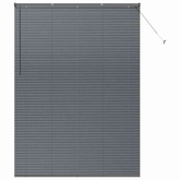 Żaluzje weneckie Ciemnoszary 220 x 155 cm Aluminium
