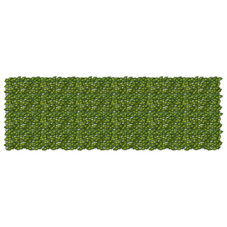 Parawan balkonowy z liśćmi Zielony i Żółty 300 x 100 cm
