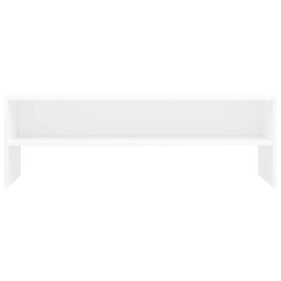 vidaXL Szafka pod TV, biała, 120x40x40 cm, materiał drewnopochodny