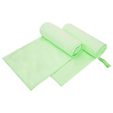 Ręczniki Sportowe 2 pcs Zielony 200 x 100 cm