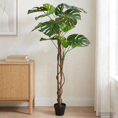 Sztuczna Roślina Monstera zielony 94 x 18 x 170 cm