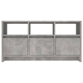 vidaXL Szafka pod TV, szarość betonu, 102x37,5x52,5 cm