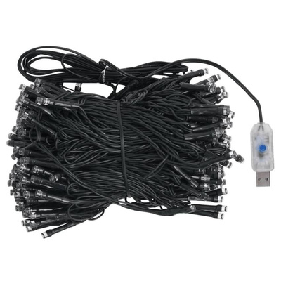 vidaXL Sztuczna choinka z lampkami i bombkami, różowa, 150 cm, PVC model standard
