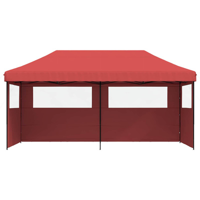 Namiot Imprezowy bordowy 292 x 580 x 315 cm Materiał Oxford