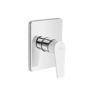 Podtynkowa bateria natryskowa 1-funkcyjna Dokos biały/chrom  Invena