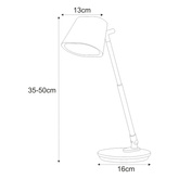 Lampka biurkowa K-BL1527 CZARNY z serii BOLEK