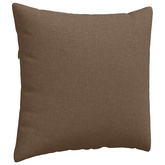 Poduszki na sofę 2 pcs Brązowy 45 x 45 cm tkanina
