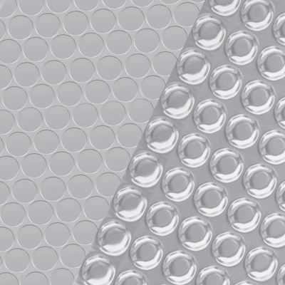 Folia na basen, srebrna, 417 cm, PE