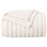 Koce narzutowe 6 pcs Kremowy 200 x 150 cm Polar
