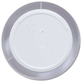 Lampa Sufitowa Z reflektorami Szary 30 x 30 x 13,5 cm tkanina