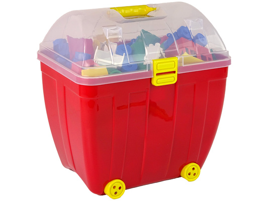 Kuferek Duży z Kolorowymi Klockami K2 280 Elementów