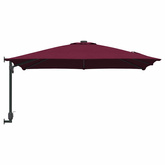 Parasolka ogrodowa Bordeaux Czerwony 248,5 x 247,5 x 160 cm