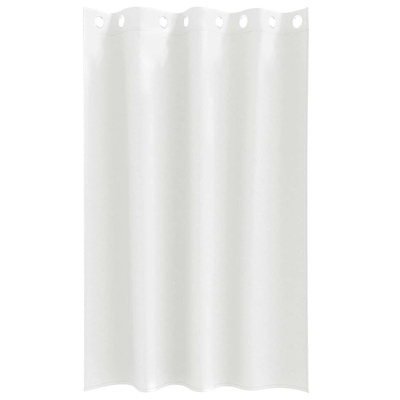Firany blackout z kółkami 2 pcs Czysta Biała 175 x 140 cm