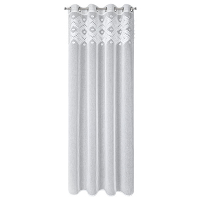 Zasłona Estera biała 140x250