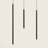 Lampa Wisząca tuba czarna 3W 3000K Abruzzo Spoti