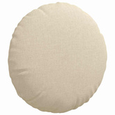 Poduszki na siedziska 2 pcs Kremowy ?40 x 13 cm tkanina