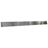 Mur oporowy 6 szt. 100 x 12 x 40 cm Stal ocynkowana srebrny