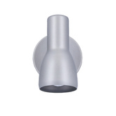 Lampa ścienna Candellux kinkiet Picardo 91-43917  E14 szary srebrny