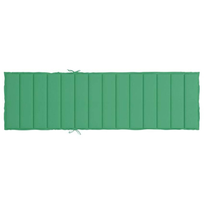 vidaXL Poduszka na leżak, zielona, 200x60x3 cm, tkanina Oxford