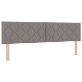 Łóżko ottoman z materacem Ciemnoszary 180 x 200 cm tkanina
