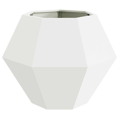 Donica Biały 75 x 75 x 60 cm Stal