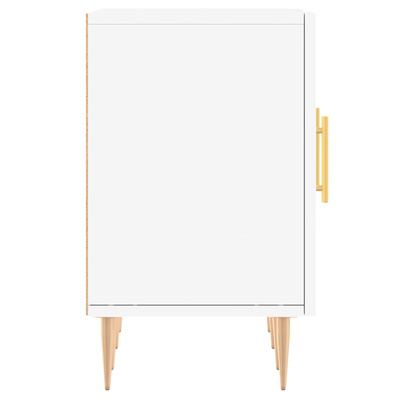 Szafka pod TV, biała, 150x30x50 cm, materiał drewnopochodny vidaXL