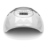 Lampa UV LED Shiny 86W biała/srebrna perła 143806