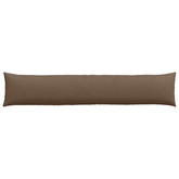 Poduszki na sofę 2 pcs Brązowy 200 x 40 cm tkanina