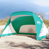 vidaXL Namiot plażowy, zielony, 274x178x170/148 cm, poliester 185T
