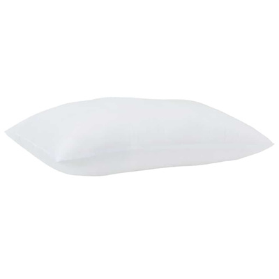 Poduszka z poduszką 2 pcs Biały 61 x 41 x 20 cm Poliester